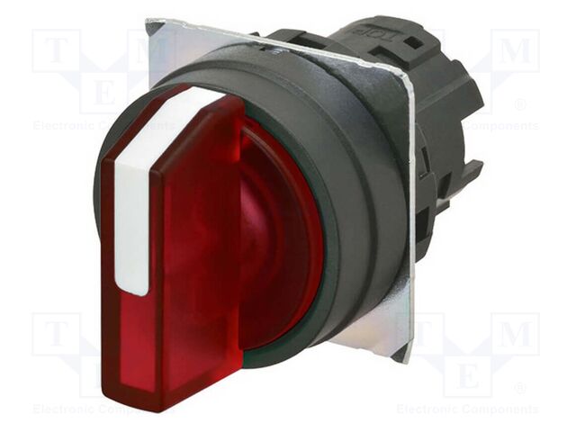 Switch: rotary; 22mm; depending on the holder; Pos: 3