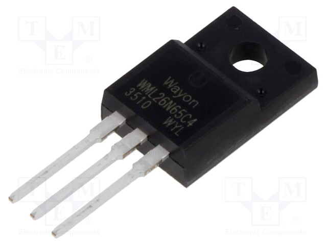 Transistor: N-MOSFET; WMOS™ C4; unipolar; 650V; 10.5A; Idm: 40A