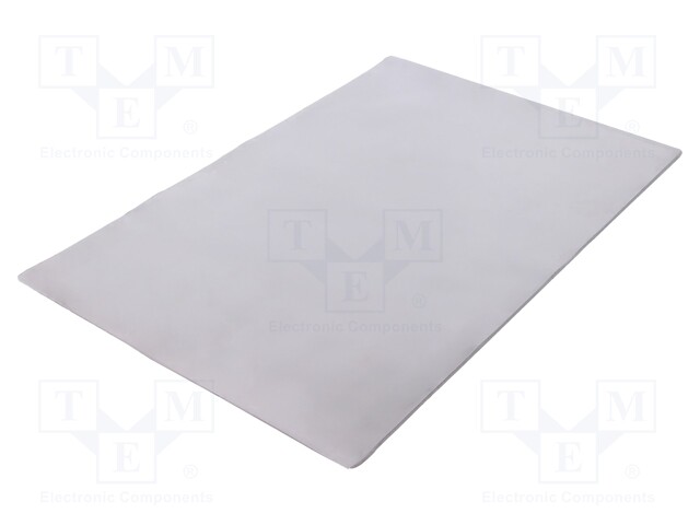 Heat transfer pad: gel; L: 300mm; W: 200mm; D: 3mm; 4.5W/mK; UL94V-0