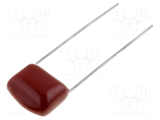 Capacitor: polyester; 220nF; 100VDC; Pitch: 7.5mm; ±10%; -40÷85°C