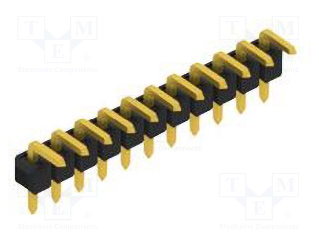 Connector: pin strips; pin header; male; PIN: 11; 2.54mm; THT; 1x11