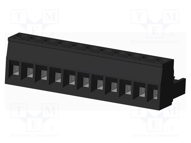 Connector: pluggable terminal block; plug; female; straight; 5mm