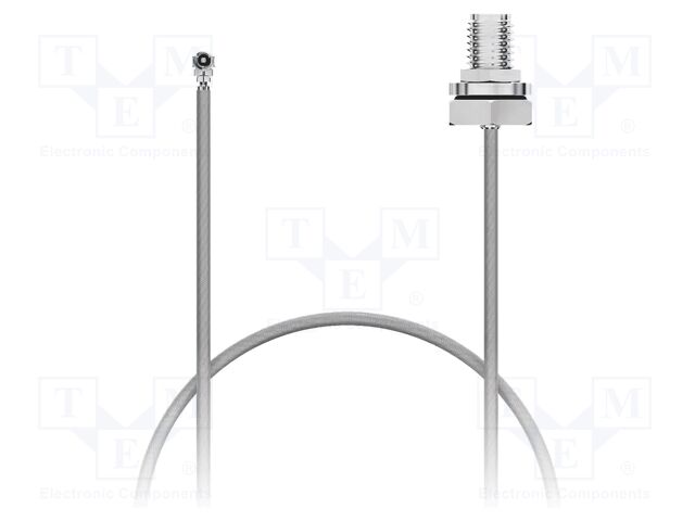 Cable; HIROSE U.FL,SMA female; grey; -40÷85°C; 0÷6GHz; 50mm; 50Ω