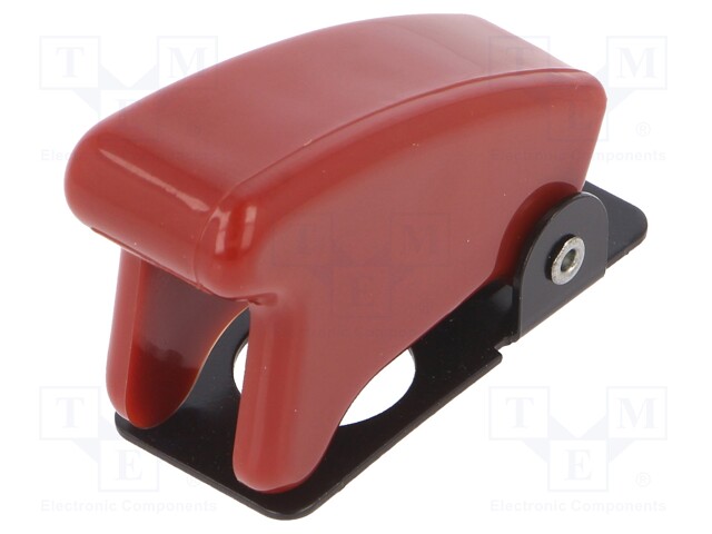Cover plate; Colour: red