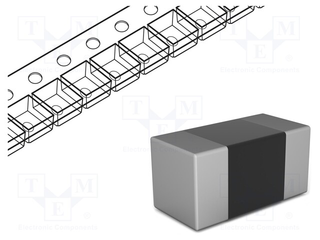 Ferrite: bead; Imp.@ 100MHz: 800Ω; 0805; R: 300mΩ; -55÷125°C; 800mA