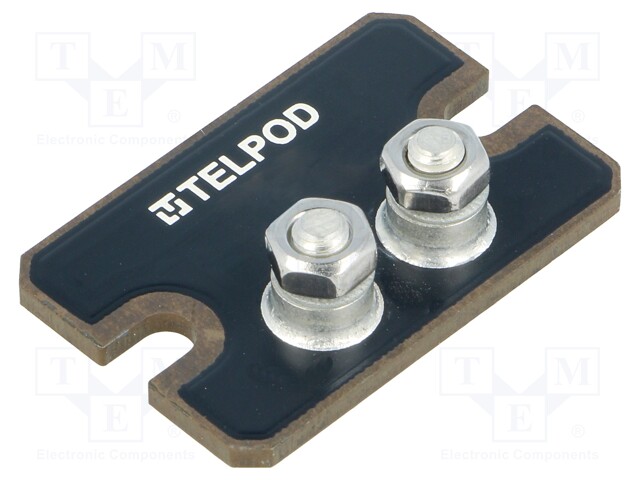 Resistor: thick film; screw; 100Ω; 100W; ±5%; 38x25x2mm; 100ppm/°C