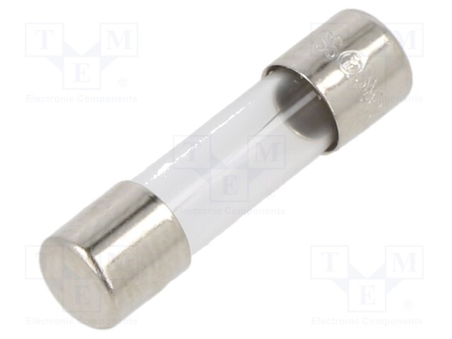 Fuse: fuse; quick blow; 3.15A; 250VAC; cylindrical,glass; 5x20mm