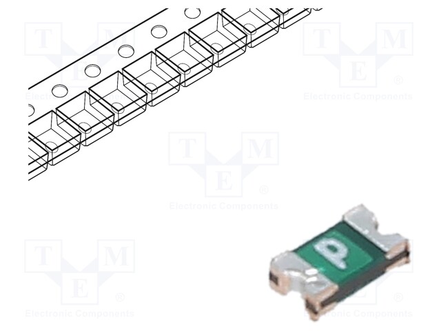 Fuse: PTC polymer; 100mA; Imax: 40A; Case: 0603; 0ZCM