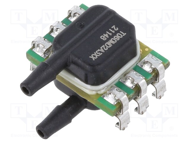 Sensor: pressure; Range: ±60 mbar; differential; Output conf: I2C