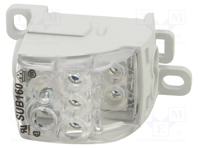 Splice terminal: distribution block; SUB; 10mm2,16mm2,25mm2