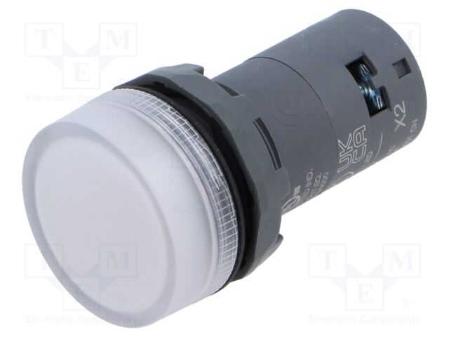 Control lamp; 22mm; CL2; -25÷70°C; Illumin: LED; Ø22mm; 110÷130VAC