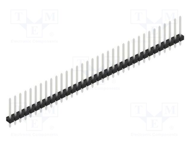 Connector: pin strips; pin header; male; PIN: 34; 2.54mm; THT; 1x34