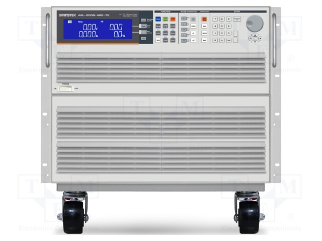 Electronic load; 0÷75A; 7.5kW; AEL-5000; 458x480x590mm; 70kg