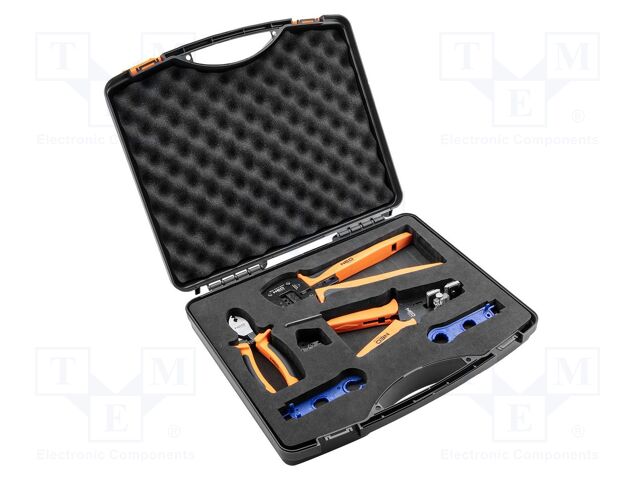 Kit: for photovoltaics; case