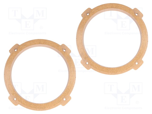 Spacer ring; MDF; 165mm; Hyundai; impregnated,varnished