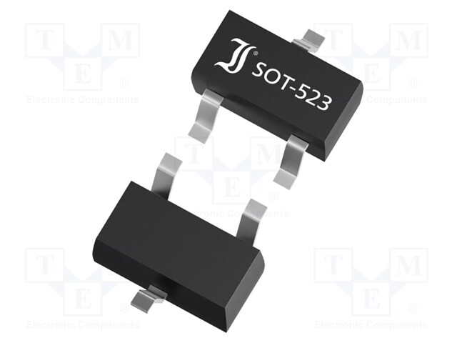 Transistor: NPN; bipolar; BRT; 50V; 30mA; 150mW; SOT523; R1: 22kΩ