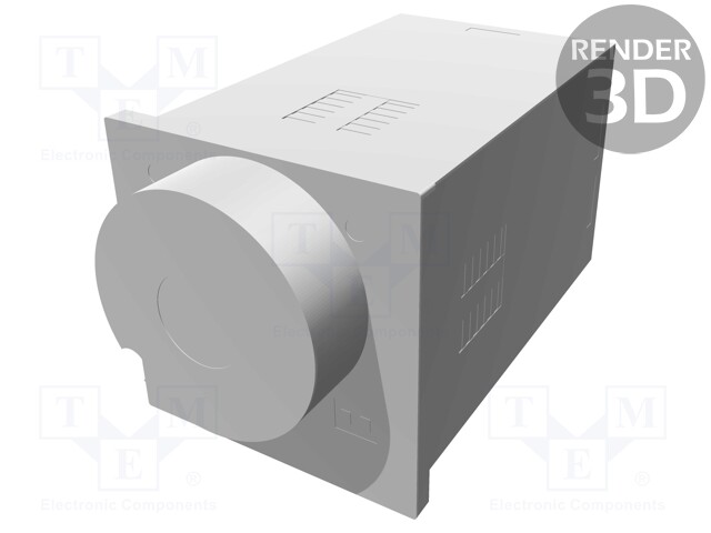 Timer; 0.05s÷10min; DPDT; 250VAC/5A; 24÷240VAC; 24÷240VDC