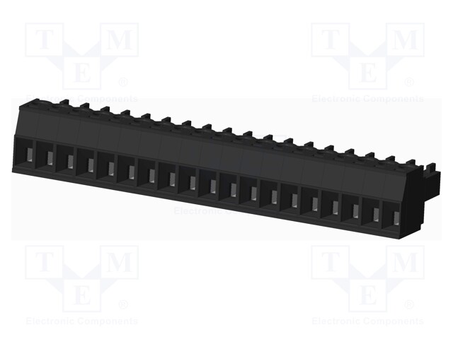 Connector: pluggable terminal block; plug; female; straight; 300V