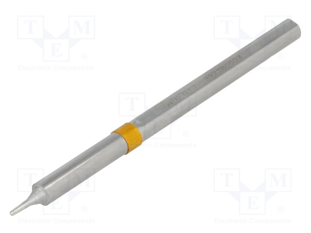 Tip; conical sloped; 1.1mm; 350÷398°C