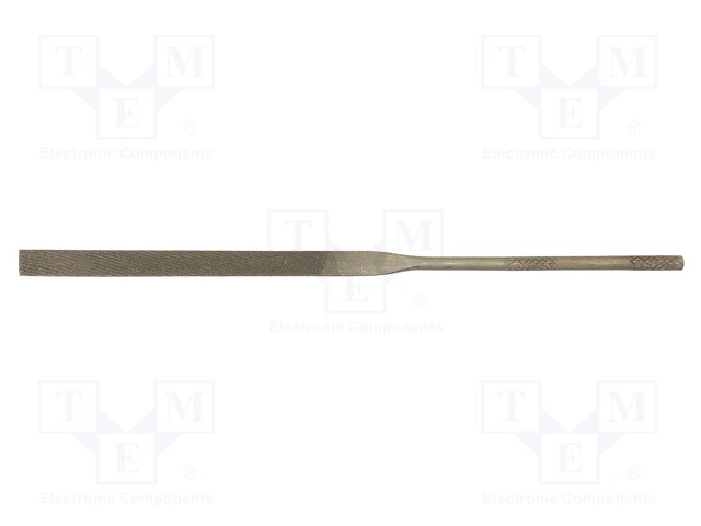 File; flat; 140mm