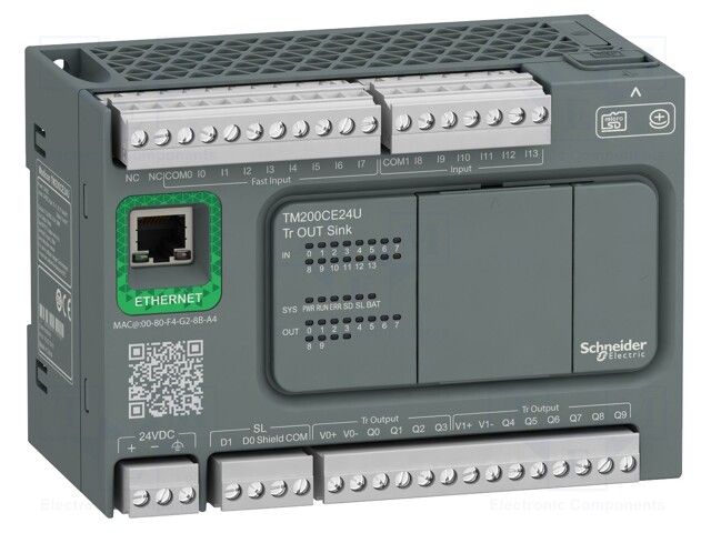 Module: PLC programmable controller; OUT: 10; IN: 14; IP20; 24VDC