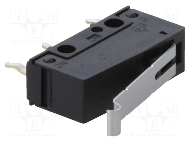 Microswitch SNAP ACTION; with lever with roller simulation