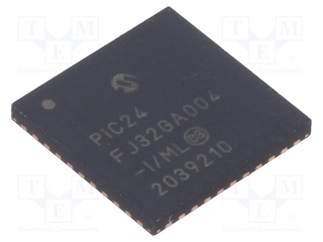 PIC microcontroller; Memory: 32kB; SRAM: 8kB; 32MHz; SMD; QFN44