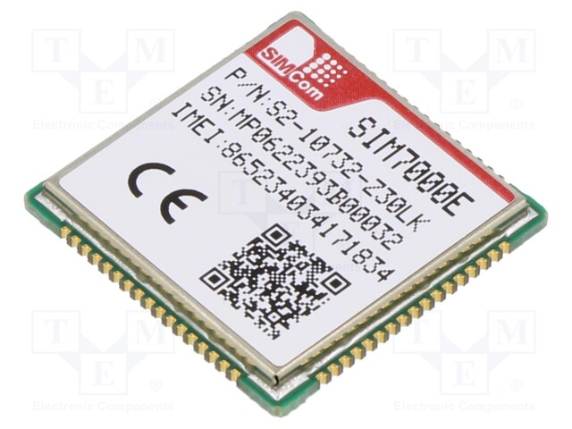 Module: LTE; SMD; EDGE,GNSS,GPRS,LTE- M/NB-IoT; 24x24x2.6mm