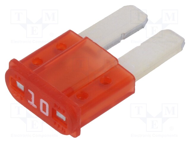 Fuse: fuse; 10A; 32VDC; automotive; 9,1mm; MICRO2