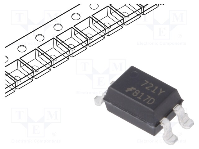 Optocoupler; SMD; Channels: 1; Out: transistor; Uinsul: 5kV; Uce: 70V