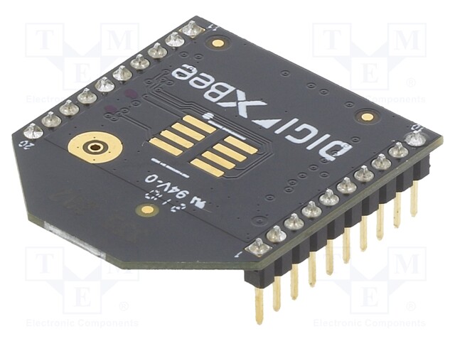 Module: RF; PCB; XBee; 2.4GHz; I2C,SPI,UART; -103dBm; 8dBm; THT