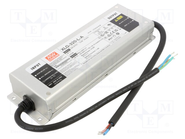 Power supply: switched-mode; LED; 320W; 150÷300VDC; 500÷1400mA