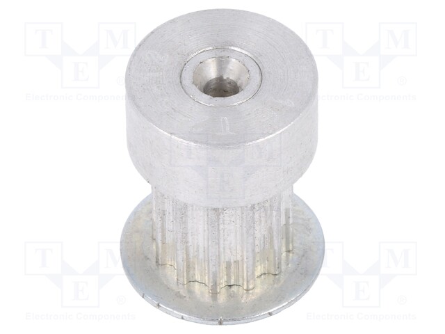 Belt pulley; T2.5; W: 4; 6mm; whell width: 16mm; Ø: 9mm; aluminium