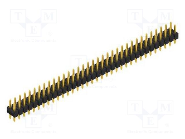 Connector: pin strips; pin header; male; PIN: 68; 2.54mm; THT; 2x34