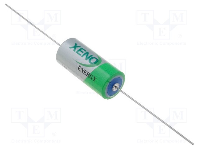 Battery: lithium; 3.6V; 2/3AA; axial; Ø14.5x33.5mm; 1.65Ah