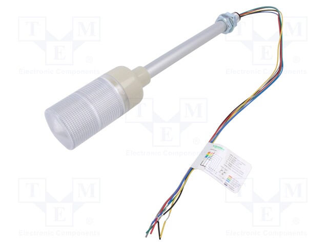 Signaller: signalling column; LED; red/green; 24VDC; 24VAC; IP23