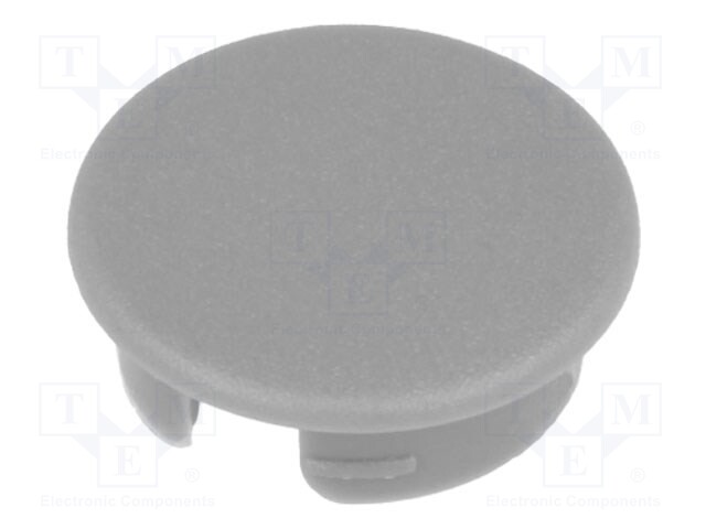 Cap; ABS; grey; push-in; Application: A2550,A2650; Shape: round