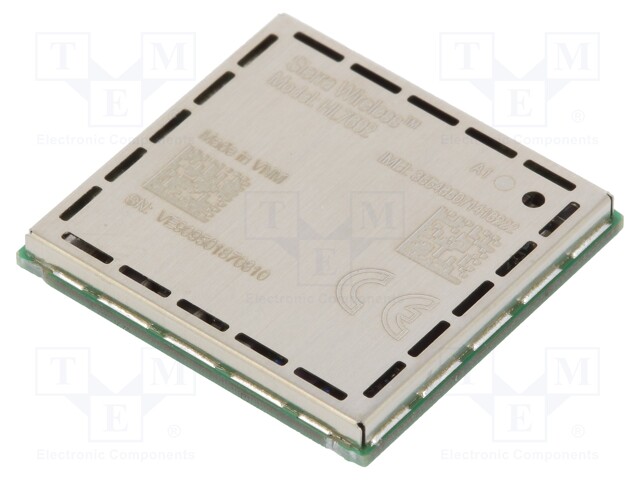 Module: LTE; EDGE,GPRS,GSM,LTE; 2G,3G,4G; 3.2÷4.5VDC; GLONASS