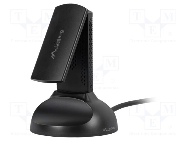 PC extension card: WiFi network; USB A plug; USB 3.0; black