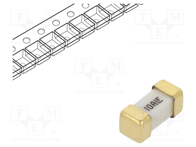Fuse, Surface Mount, 10 A, NANO2 Series, 125 VAC, 32 VDC, Very Fast Acting, SMD