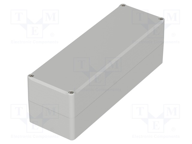 Enclosure: multipurpose; X: 80mm; Y: 240mm; Z: 80mm; EUROMAS II; grey