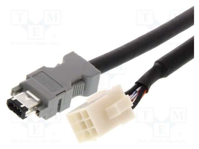 Cable: servo drive; Standard: Omron; G; 10m; absolute encoder; 750W