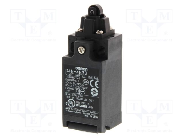 Limit switch; plunger; 10A; max.240VAC; max.250VDC; M20; IP67