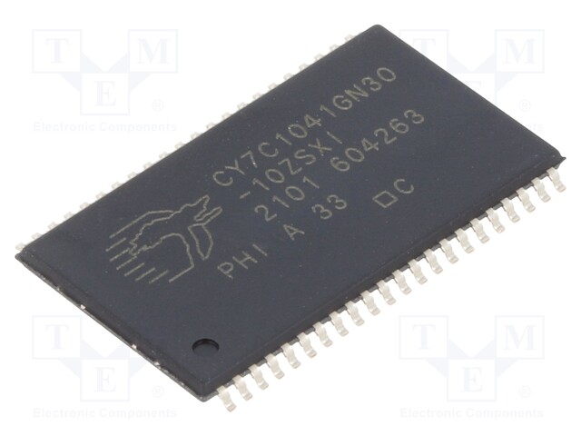 SRAM memory; 256kx16bit; 2.2÷3.6V; 10ns; TSOP44 II; parallel