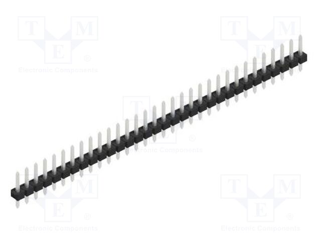Connector: pin strips; pin header; male; PIN: 32; 2.54mm; THT; 1x32