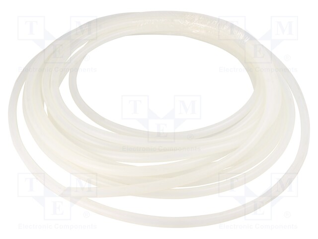 Connection lead; silicone; 8mm; -60÷180°C