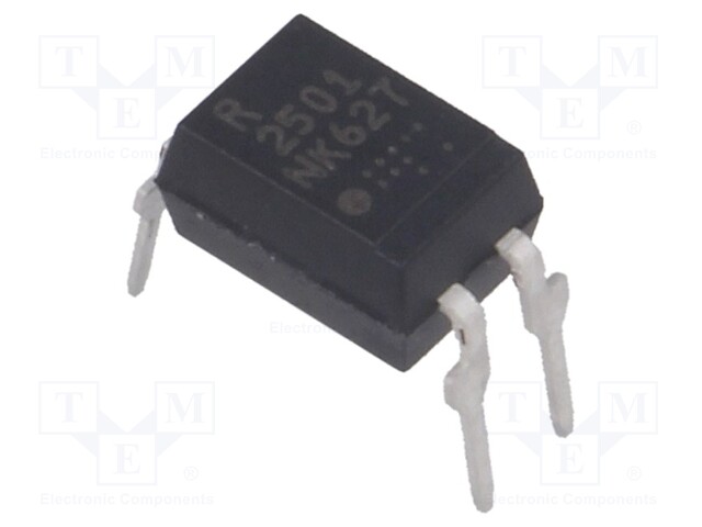 Optocoupler; THT; Channels: 1; Out: transistor; Uinsul: 5kV; Uce: 80V