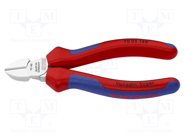 Pliers; side,cutting; 140mm