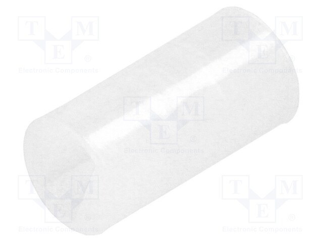 Spacer sleeve; LED; Øout: 4mm; ØLED: 3mm; L: 8mm; natural; UL94V-2