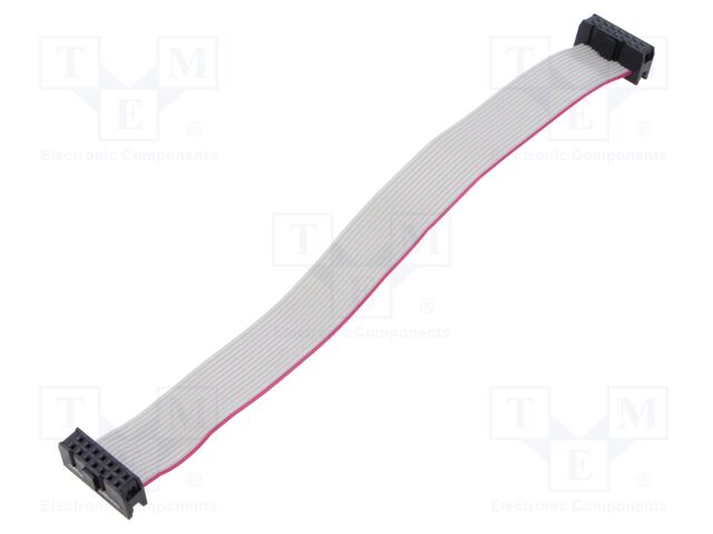 Ribbon cable with IDC connectors; Tape ph: 1.27mm; 0.2m